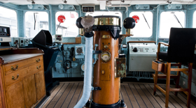 Royal Yacht Britannia bridge