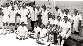 Crew of The Royal Yacht Britannia Yotties. Royal Collection Trust / © His Majesty King Charles III 2023.