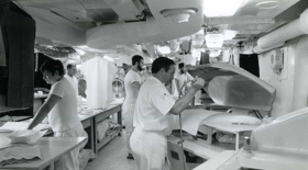 Royal Yacht Britannia Laundry Room