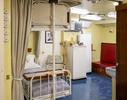 The Sick Bay at Britannia. 