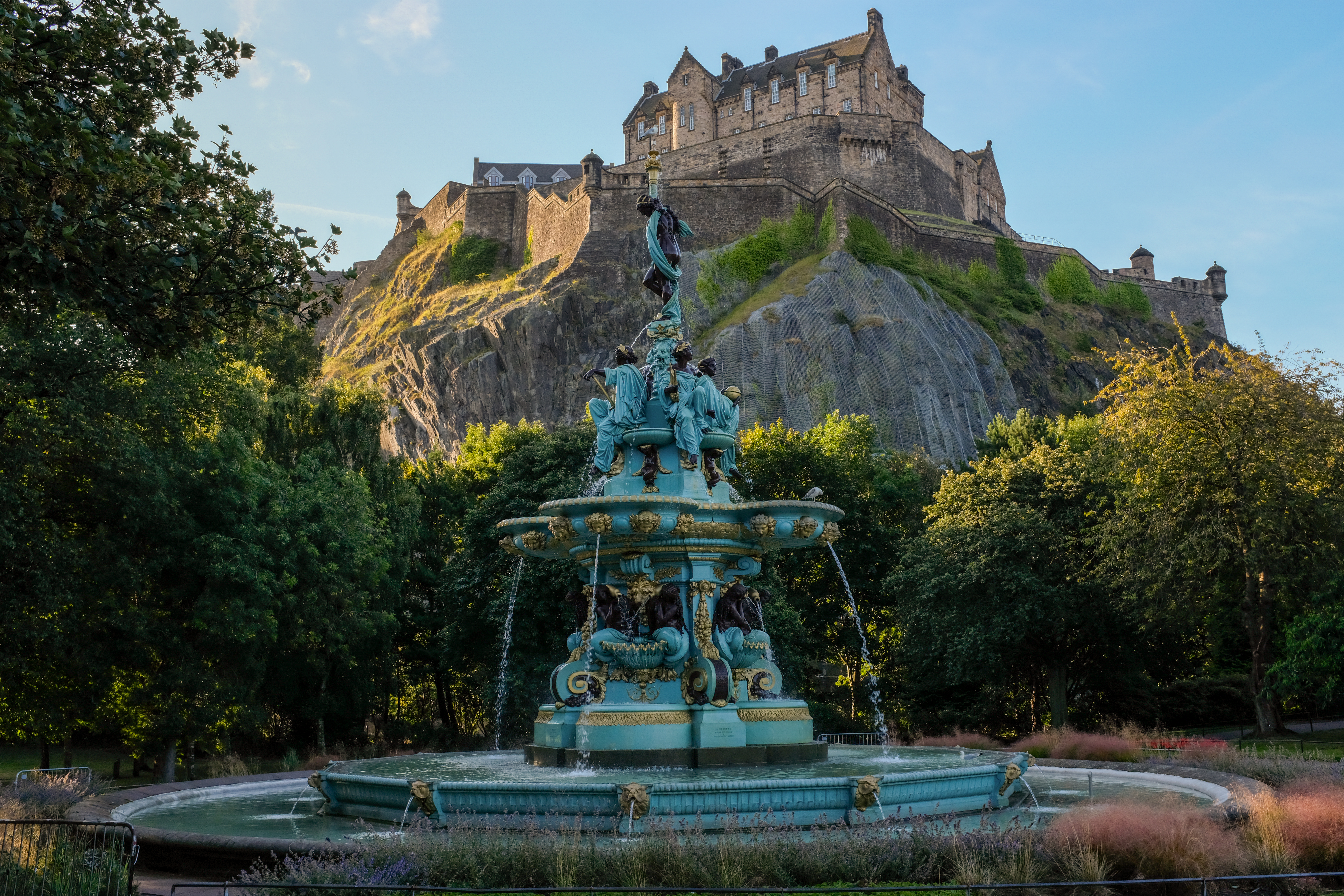 Fountain in Edinburgh